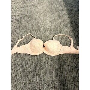 Victoria’s Secret body by Victoria lined Demi 32DD pale peach color bra